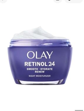 Olay Retinol 24 Night Moisturizer Hydrating Night Cream/ Fragrance Free 1.7 oz